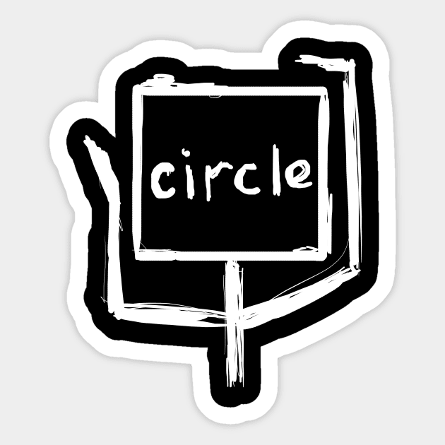 A Circle Sticker by Ability